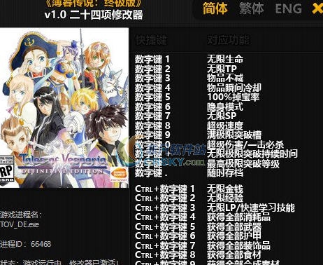 薄暮传说终极版二十四项修改器 婵＄偛顑呭&ugrave;閿嬪閹烘瀚夐柛顐ｇ箓椤ㄦ硣1.4