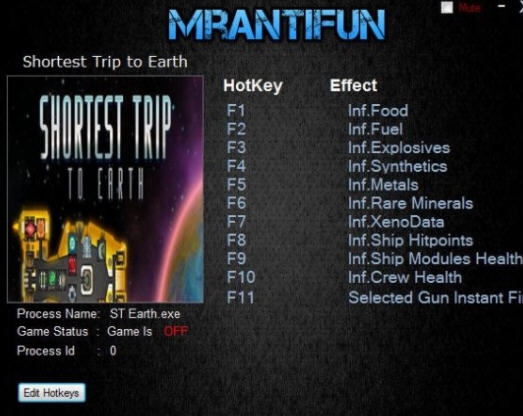 最短地球之旅十一项修改器 v3.4