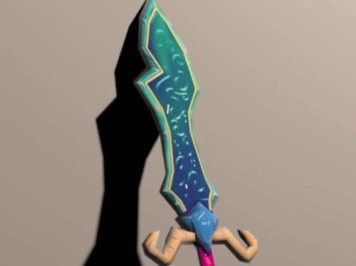 GTA5卡通风格宝剑MOD v2.5