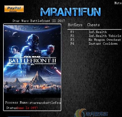 星球大战前线2四项修改器 v3.6