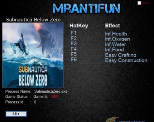 深海迷航零度之下六项修改器 v3.4