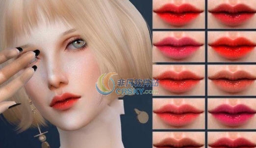 模拟人生414款润色唇膏MOD v2.4