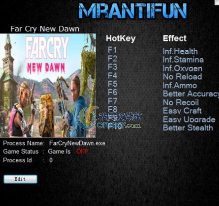 孤岛惊魂新曙光十项修改器 v3.4