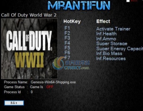 创世纪阿尔法一号六项修改器 v3.4