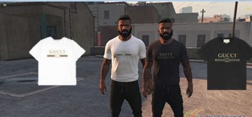 GTA5 gucci T恤MOD v2.8