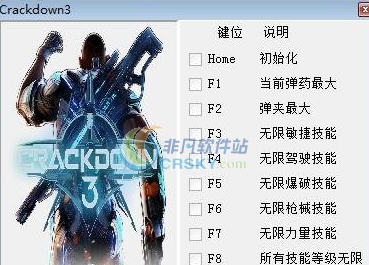 除暴战警3九项修改器 v3.7