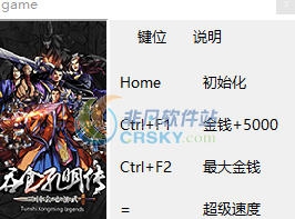 吞食孔明传三项修改器 v3.4