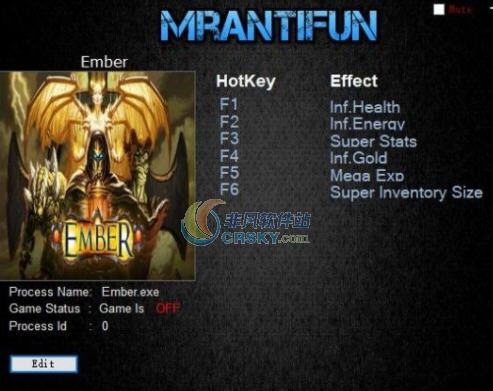 余火六项修改器 v1.050