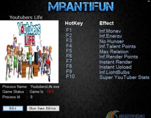 模拟主播十项修改器 v1.4.8