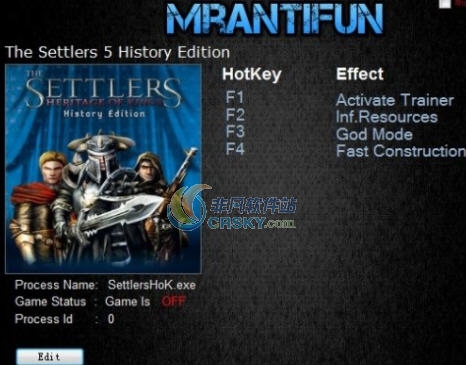 工人物语5三项修改器 v3.4