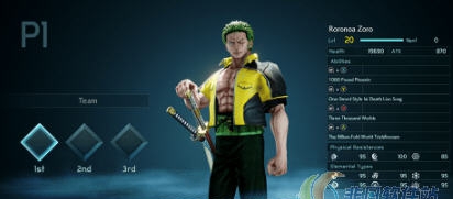 Jump大乱斗索隆海盗服装MOD v2.3