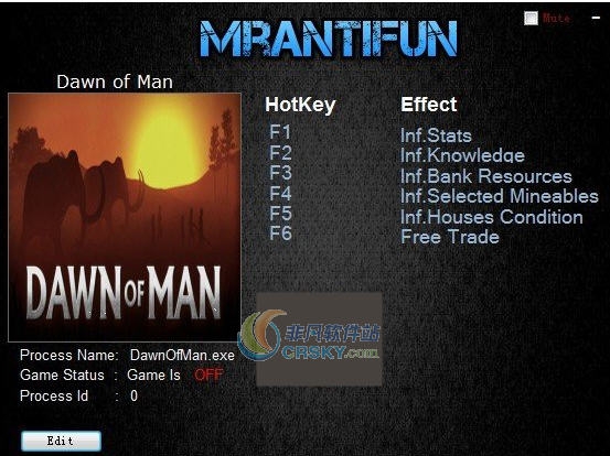 人类黎明六项修改器 v3.5