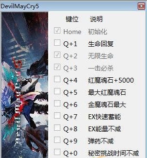 鬼泣5十四项修改器 v3.5