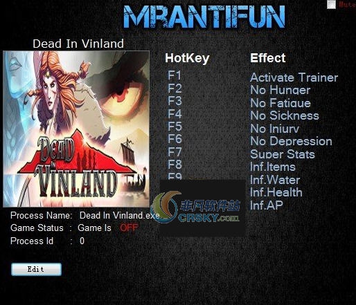 客死文兰十项修改器 v1.09