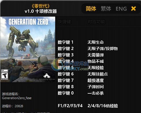 零世代十项修改器 婵＄偛顑呭&ugrave;閿嬪閹烘瀚夐柛顐ｇ箓椤ㄦ硣1.6