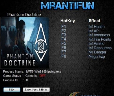 幽灵教义八项修改器 v3.4