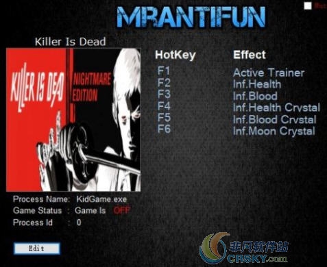 杀手已死五项修改器 v3.5
