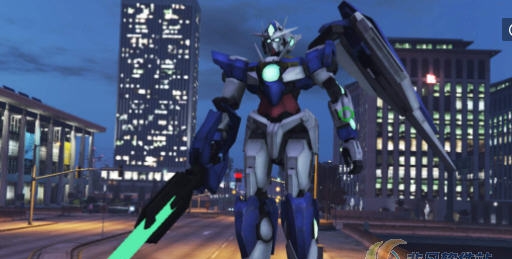 GTA5高达00Q型MOD v2.5