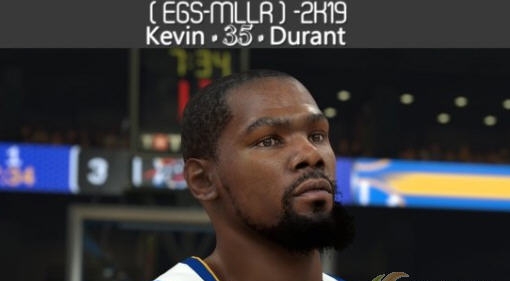 NBA2K19凯文杜兰特身形面补MOD v2.6