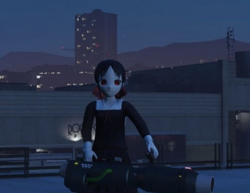 GTA5四宫辉夜人物MOD v2.5