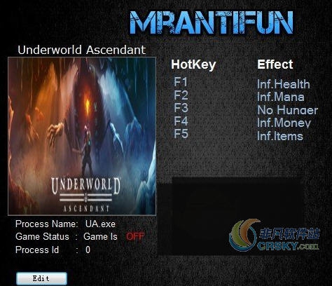 地下世界崛起五项修改器 v0.3.28918