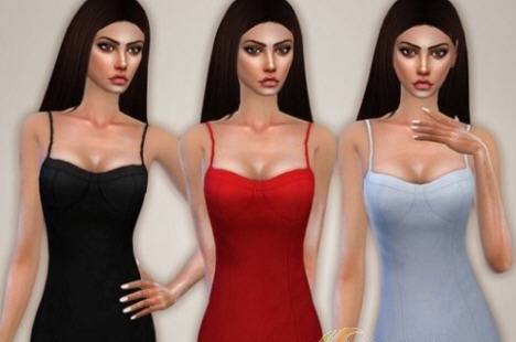 模拟人生4紧身吊带连衣裙MOD v2.5