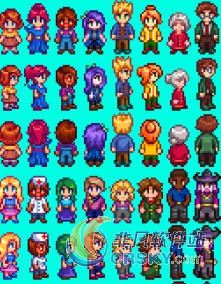 星露谷物语全人物美化可爱向MOD v2.70