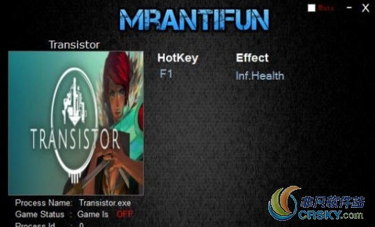 晶体管1.50473无限生命修改器 v1.79