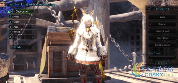 怪物猎人世界可爱的云羊鹿套装MOD v2.09