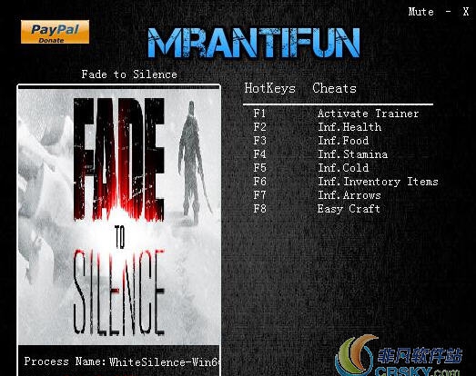 归于沉寂1.0.2022修改器(七项) v1.27