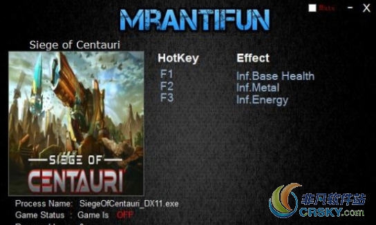 半人马座围攻0.1.61029修改器(三项) v2.10