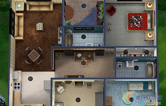 模拟人生4平层家庭住宅MOD v1.85