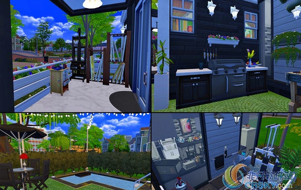 模拟人生4温馨的家庭小房子MOD v1.60