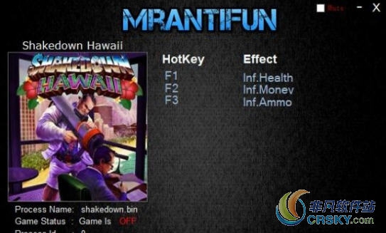 清查夏威夷1.03修改器 v1.10