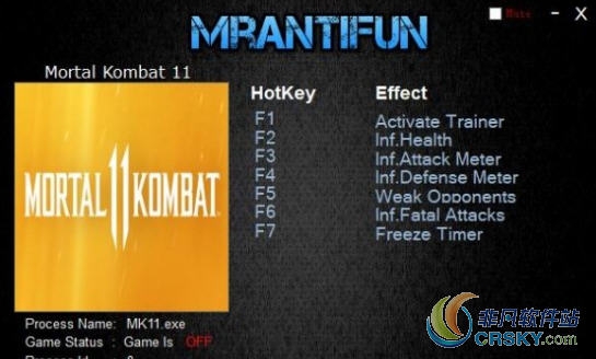 真人快打11v1.02修改器(六项) v1.31