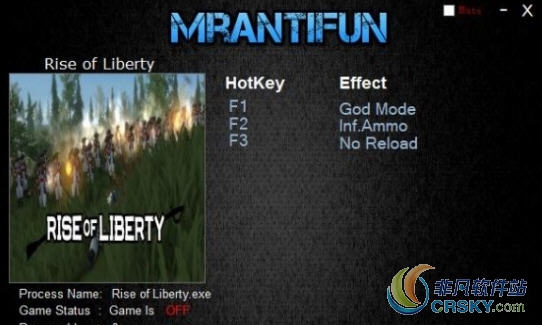 自由崛起修改器 v1.84