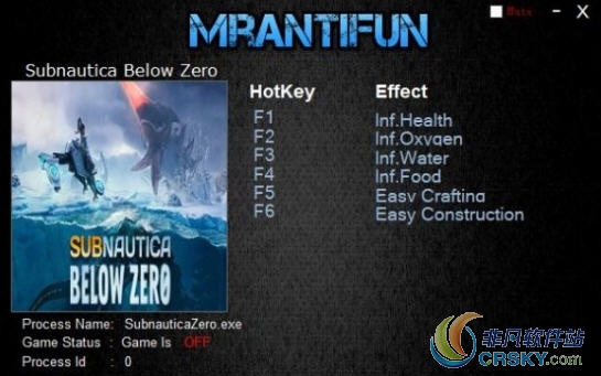 深海迷航零度之下修改器(六项) v15129