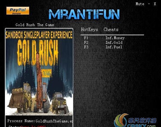 淘金热The Game修改器 v1.5.4.12174