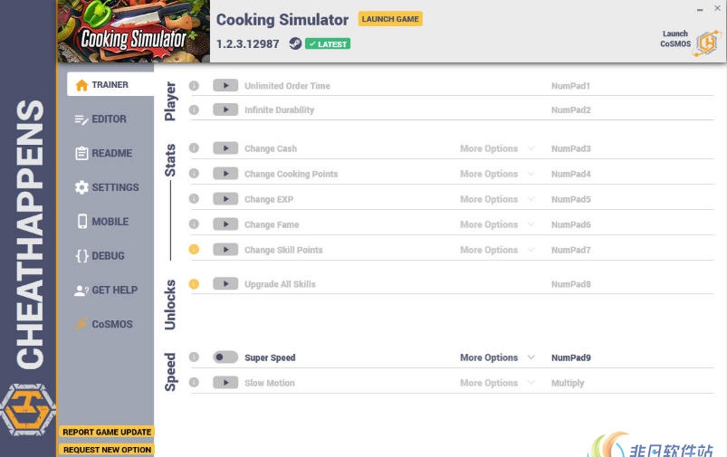 料理模拟器修改器(十项) v1.2.3.12992