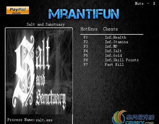 盐和避难所修改器(七项) v1.0.0.13