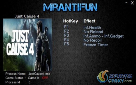 正当防卫4修改器(九项) v1.10