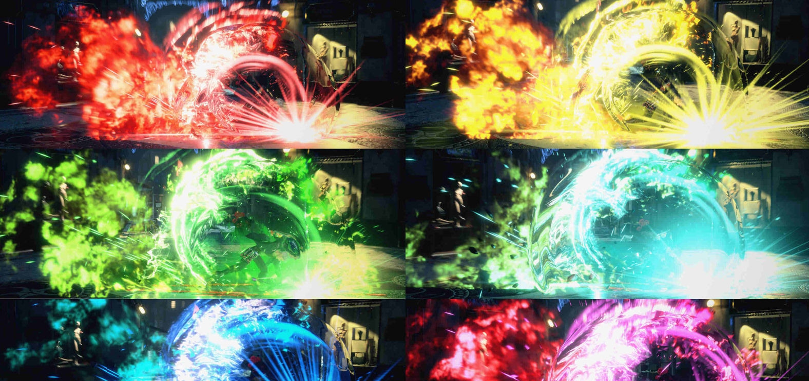 鬼泣5绯红女皇火焰特效颜色合集包MOD v1.07