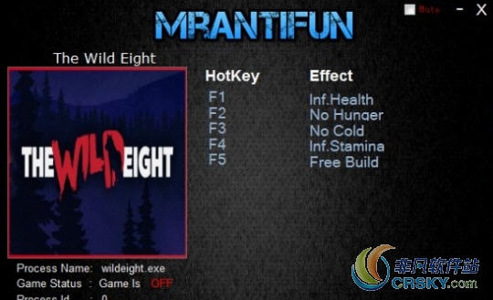 荒野八人组修改器(五项) v0.11.21