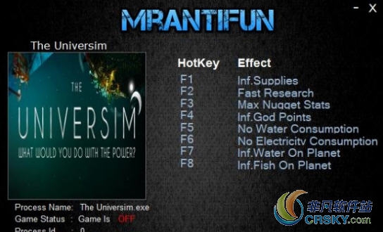 宇宙主义修改器(八项) v0.0.35.25422