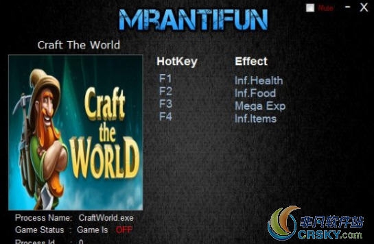 创造世界修改器(四项) v1.6.007