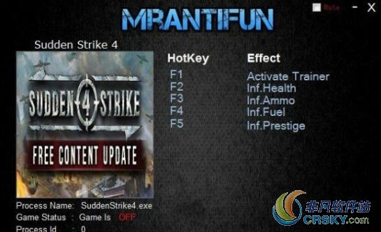 突袭4修改器(三项) v1.15.30086