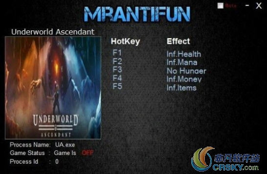 地下世界崛起修改器(五项) v1.4.6