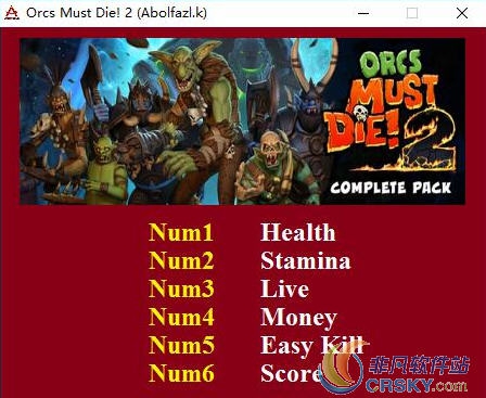 兽人必须死2修改器(六项) v1.4