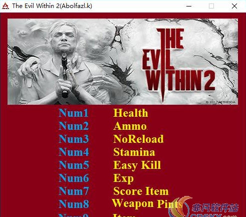 恶灵附身2修改器(九项) v1.09