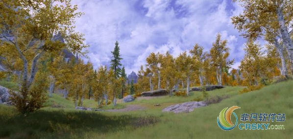 上古卷轴5天际高密度的草地MOD v2.37